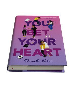 You Bet Your Heart Danielle Parker Hardcover YA Romance Book New